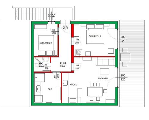 Appartement Bergzeit in Eben im Pongau
