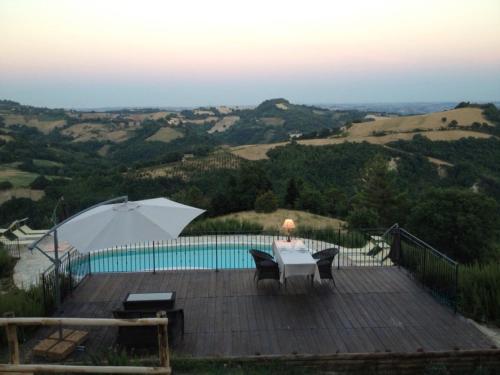 Cornio Delle Fronde gîte à louer Montefelcino