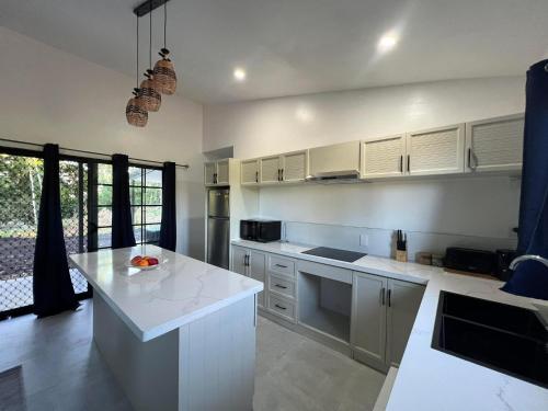 Kitchen, CJ Talofa Lava 3BR Villa - Savaii's Historic Lava Fields & Oceanfront Retreat in Fagamalo