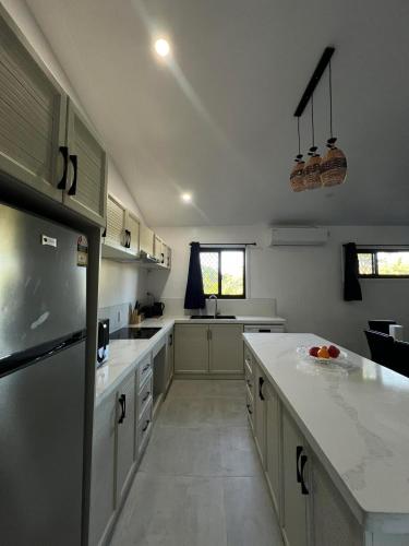 Kitchen, CJ Talofa Lava 3BR Villa - Savaii's Historic Lava Fields & Oceanfront Retreat in Fagamalo