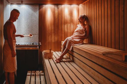 sauna, Grand Hotel Praha in Tatranska Lomnica