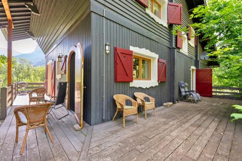 A szálláshely kívülről, Chalet La Coste - Alpes française (Chalet La Coste - Alpes francaise) in Colmars