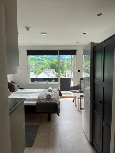 Luxury Balcony River View apt - Heart of Voss in Vossevangen