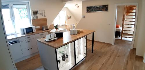 Seadmed, Haus am Zemminsee, OG - Beletage - Balkon in Gross Koris