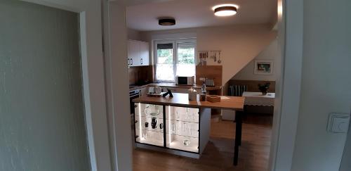 köök, Haus am Zemminsee, OG - Beletage - Balkon in Gross Koris