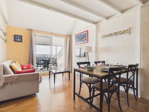 Balcon vue mer & piscine - appartement pour 2 - Location saisonnière - Le Croisic