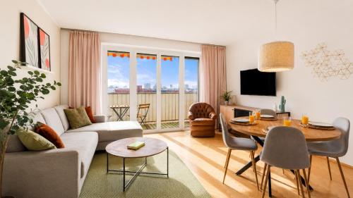 Zentral und Ruhig am Park - 2BR - gratis Parken - 2 Balkone