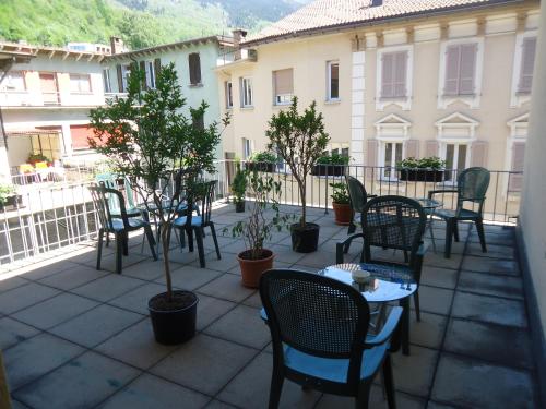 Balcony/terrace, Albergo Faido in Faido