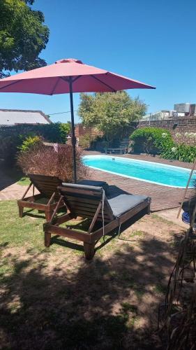 Departamento para 5 personas con pileta y cochera-pet friendly