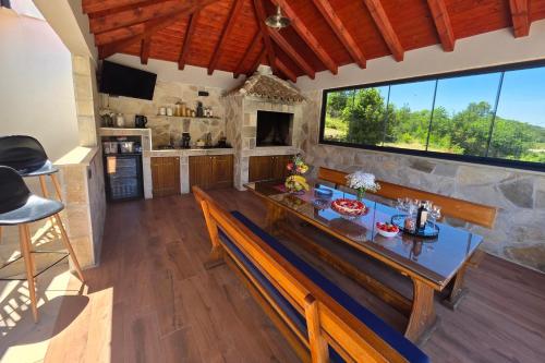 Balkons/terase, Family friendly house with a swimming pool Oslje, Dubrovnik - 18381 in Topolo