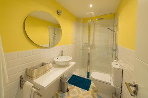 ห้องน้ำ, Apartamento Turistico la Concordia in กลางเมืองกัวดาลาคารา