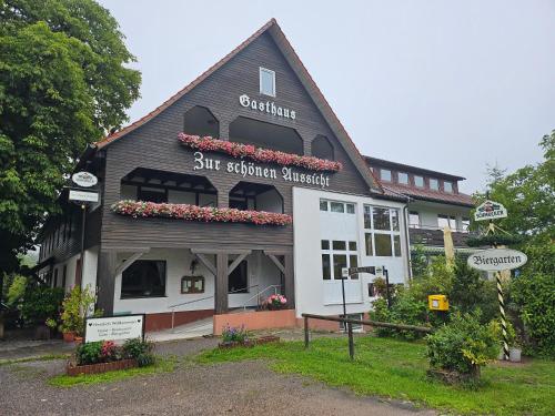 Widok z zewnątrz, Zur schönen Aussicht (Zur schonen Aussicht) in Grasellenbach