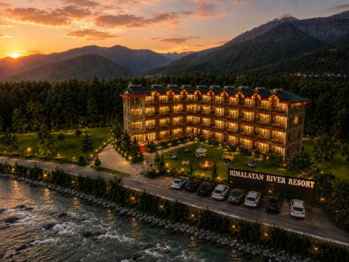 Himalayan River Resort, Manali #riverside #big private parking #scenic river & mountain view #open c