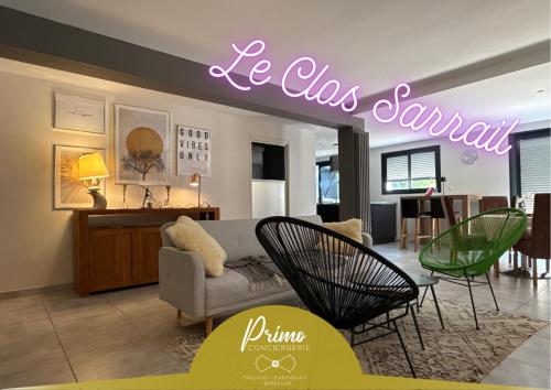 Le Clos Sarrail maison centre bressuire jardin 8 personnes - Location saisonnière - Bressuire