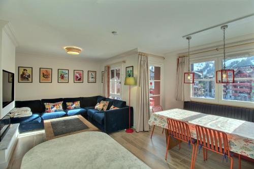 Arc 1950, Appartement 4 chambres, 8 pers, Vue Montagne, Sauna, Hammam, Jacuzzi, salle de fitness, Piscine extérieure chauffée