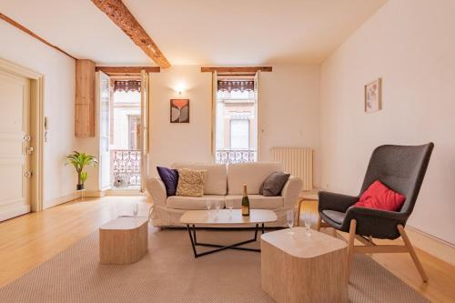 143m2 Hyper Centre Toulouse 9 Personnes, 3 Chambres 2 Salles de bains
