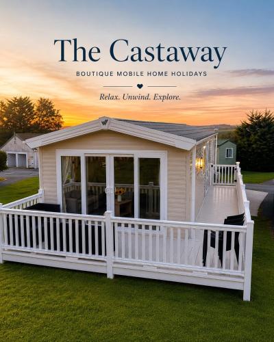 Exterior view, The Castaway - boutique inspired getaway in White Cross