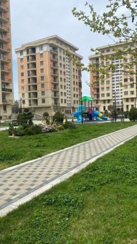Квартира с видом на море Левент 1 Блок 4 этаж 9 кв 40 in Sumgait