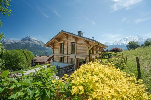 Monte Bianco - Chalet Vue 8pax Bain Nordique Sauna