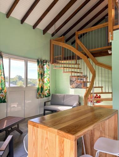 Appartement moderne à Vieux-Habitants, 80 m², terrasse - Location saisonnière - Vieux-Habitants
