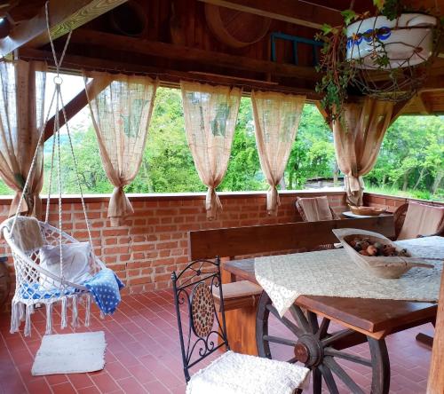 Balkons/terase, Elegant villa with jacuzzi near Možđenec (Elegant villa with jacuzzi near Mozđenec) in Moždenec