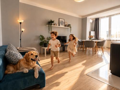Rose apt South Park - Free Public Parking, Mountain View, self check-in, near metro, stores, family-friendly · Sofia