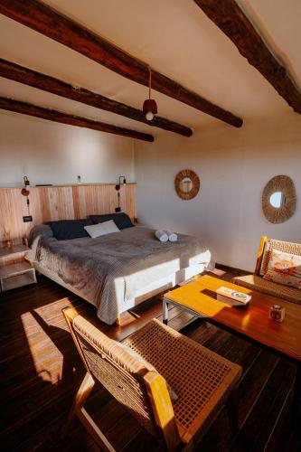 1 double bed