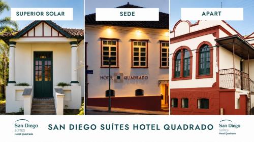 Exterior view of San Diego Suites Hotel Quadrado