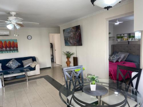 Apto 3 Hab Paitilla Vista Ciudad - 1 Mes in بونتا بايتيلا
