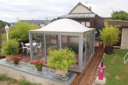 Buitenkant, Roulotte la Dominique in Romery