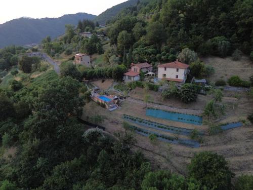 Viesnīcas āriene, Casa Fior di Bosco in Fosciandora