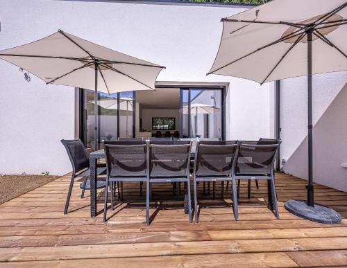 Балкон/тераса, Modern house, perfect for a relaxing stay! in Saint-Laurent-de-la-Prée