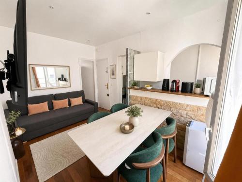 1BR Flat with Mezzanine Near Eiffel Tower & Metro