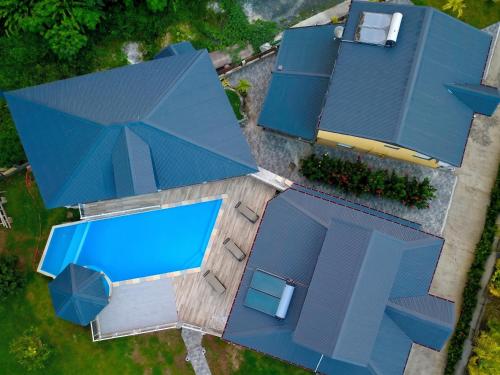 Viesnīcas āriene, Appartement spacieux avec jardin et piscine à Lamentin, 97 m² (Appartement spacieux avec jardin et piscine a Lamentin, 97 m²) in Lamentin
