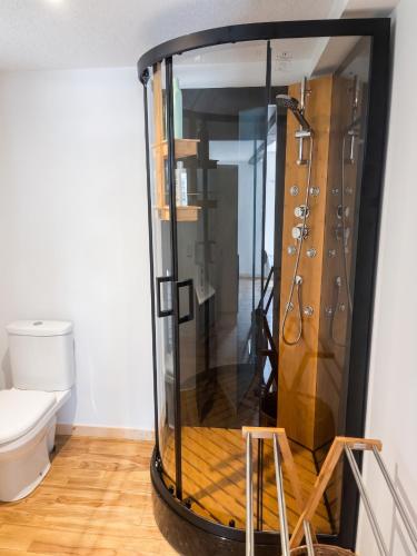 Zuhanyzó, Maison conviviale avec jardin à Saint-Alban-d'Ay - 65 m² (Maison conviviale avec jardin a Saint-Alban-d'Ay - 65 m²) in Saint-Alban-d'Ay