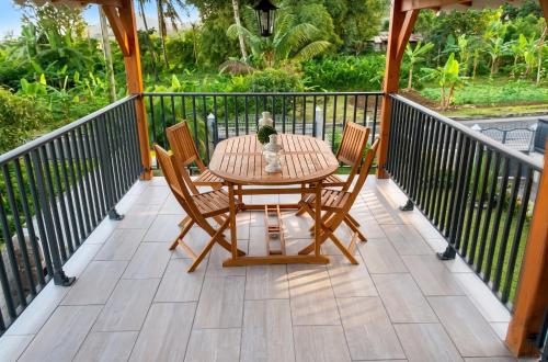 Studio cosy à Capesterre-Belle-Eau avec terrasse - Location saisonnière - Capesterre-Belle-Eau