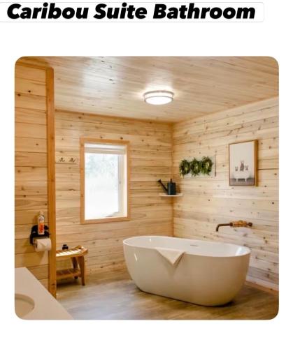 Badeværelse, Alaska Knotty Pine B&B in Palmer (AK)