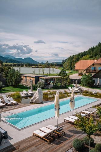 Peldbaseins, Lakeside Petzen Glamping in Feistritz ob Bleiburg