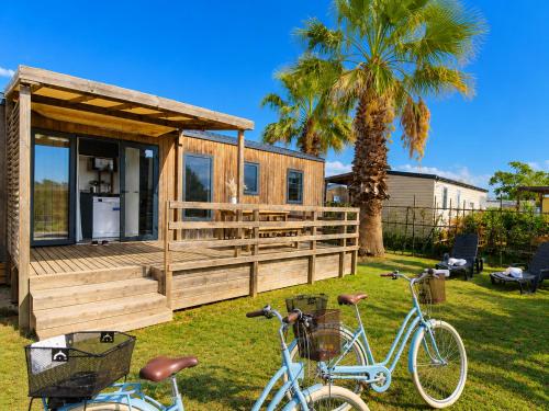 La Palmeraie Mobil Home 6 Personnes - Parc Aquatique - Plage à 200m - Camping 5 étoiles Les Dunes - Camping - Torreilles