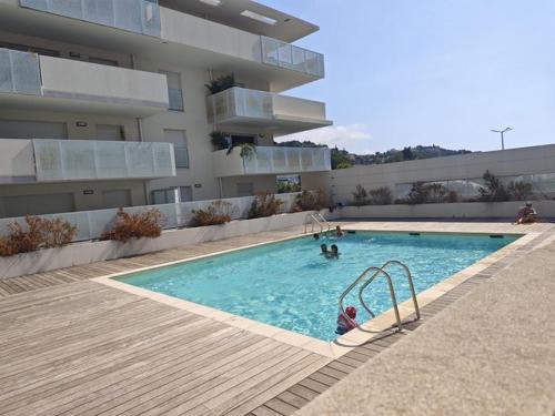 T3 au Lavandou avec piscine, 6 pers, plage 900m - FR-1-803-97