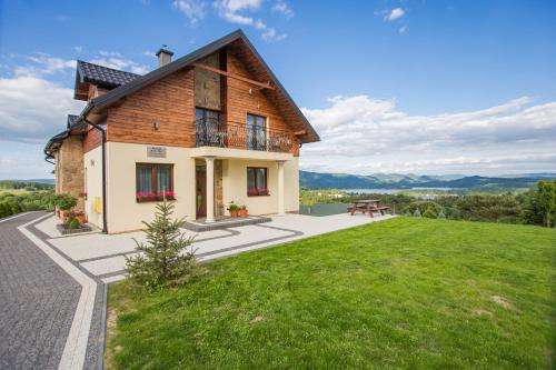 Noclegi Bialy Bor Widok na gory i Zalew Solinski 530-487-636 - Polanczyk