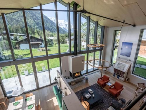 Chalet contemporain 5* à Argentière avec sauna et cheminée - FR-1-343-243