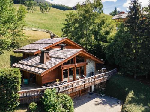 Chalet 5★ à La Clusaz, 12 pers, terrasse sud, navette 100m - FR-1-304-211