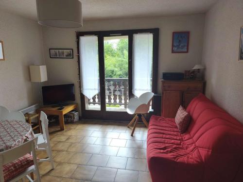Studio 4 pers. avec lave-linge, balcon et accès direct aux pistes - Proche centre des Carroz - FR-1-572-176
