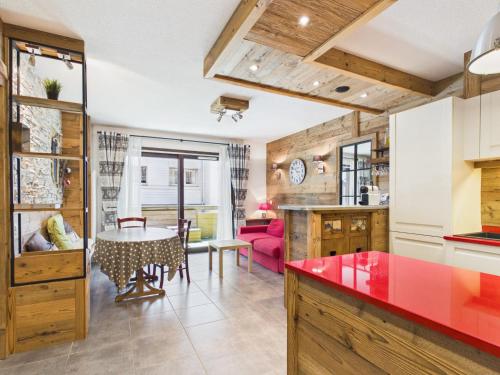 Appartement au cœur des Gets, balcon aménagé, proche pistes et commodités, 4 couchages - FR-1-623-240