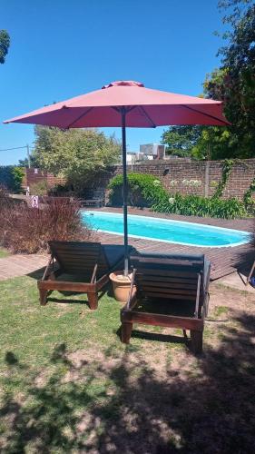 Departamento para 2 personas con cochera y pileta-pet friendly-check in 13hs