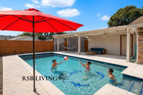 Spectacular 4br 2,5ba Holiday Home With Pool And Grill - Nebraska