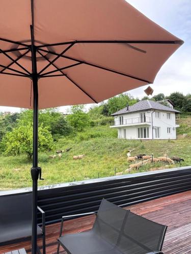 Breeze Cabin كوخ النسيم in Malešići