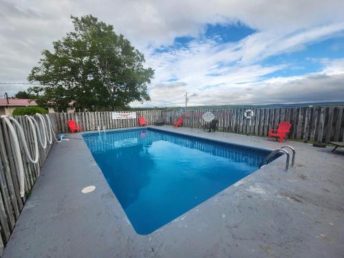 Úszómedence, Trailsman Lodge in Baddeck (NS)