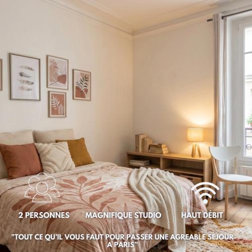 La Perle du 16eme - 2 pers - Lumineux - Cour Privative